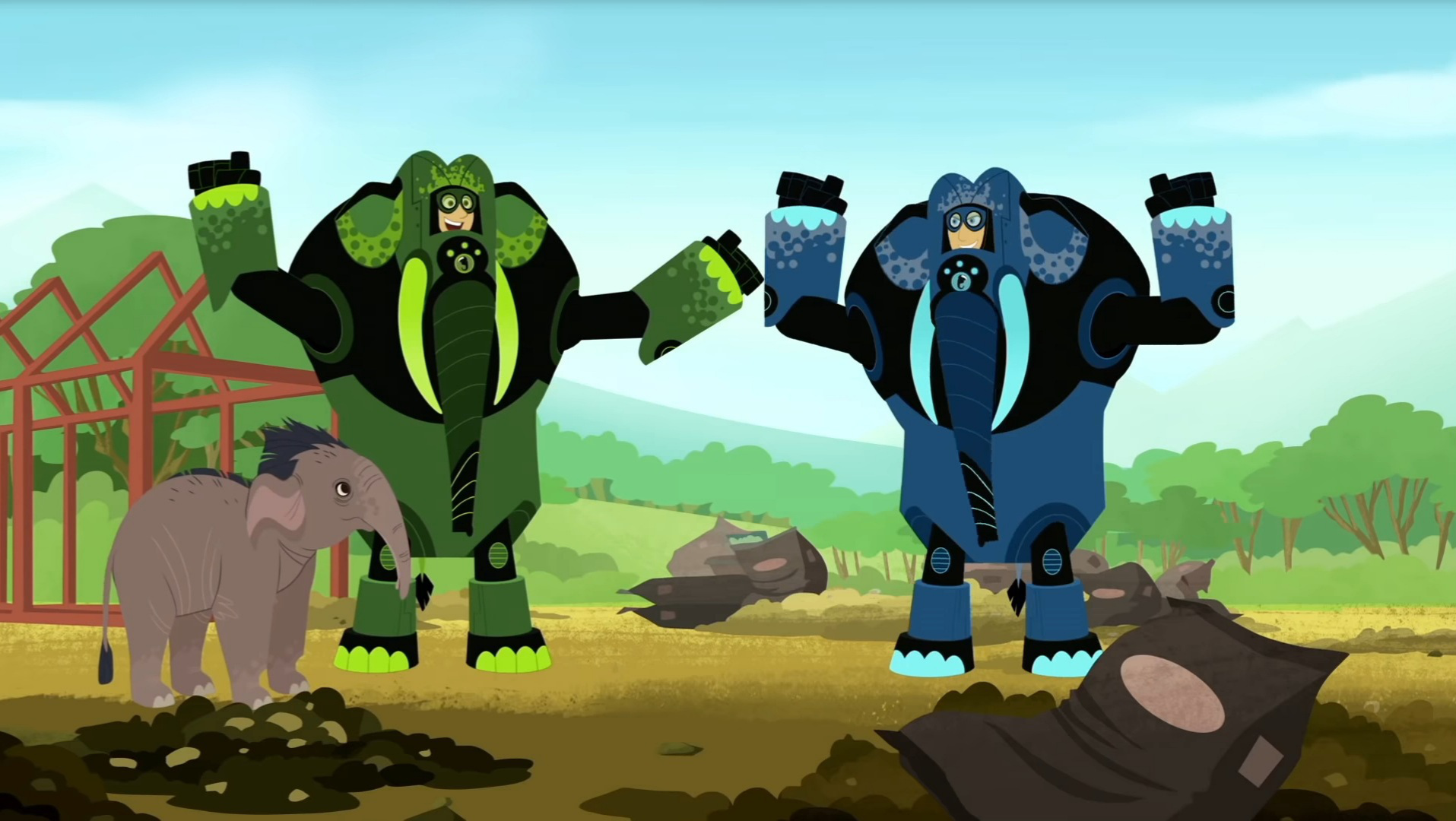 Asian Elephant Power | Wild Kratts Wiki | Fandom