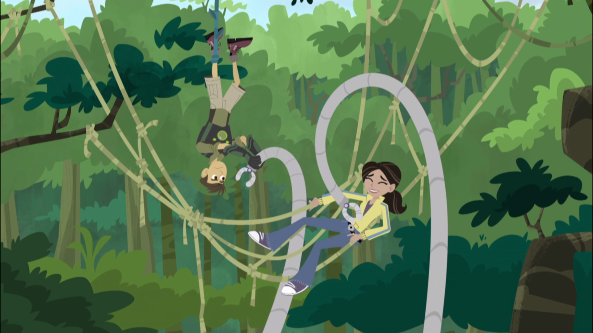 Image - Aviva being Tickled.png | Wild Kratts Wiki | FANDOM powered by