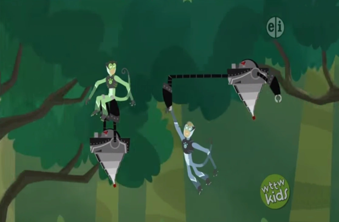 Image - Zachbots Grab Spider Monkey Bros.png | Wild Kratts Wiki