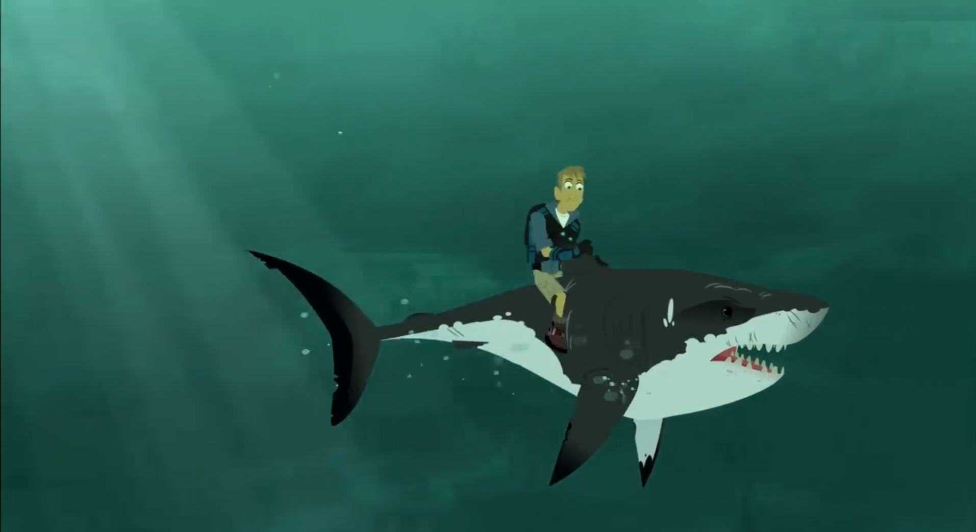 Image - Martin on Shark.png | Wild Kratts Wiki | FANDOM powered by Wikia