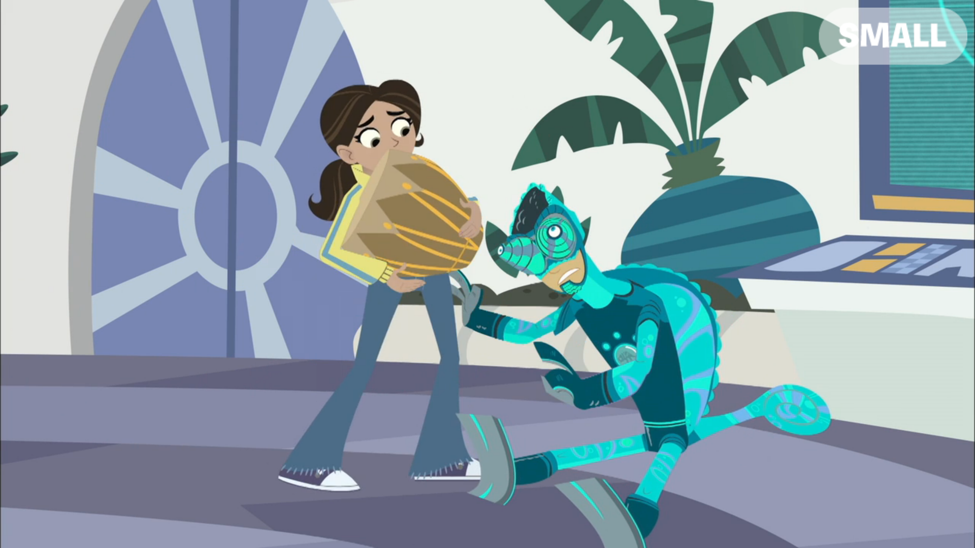 Image - Aviva Removes Drum.png | Wild Kratts Wiki | FANDOM powered by Wikia