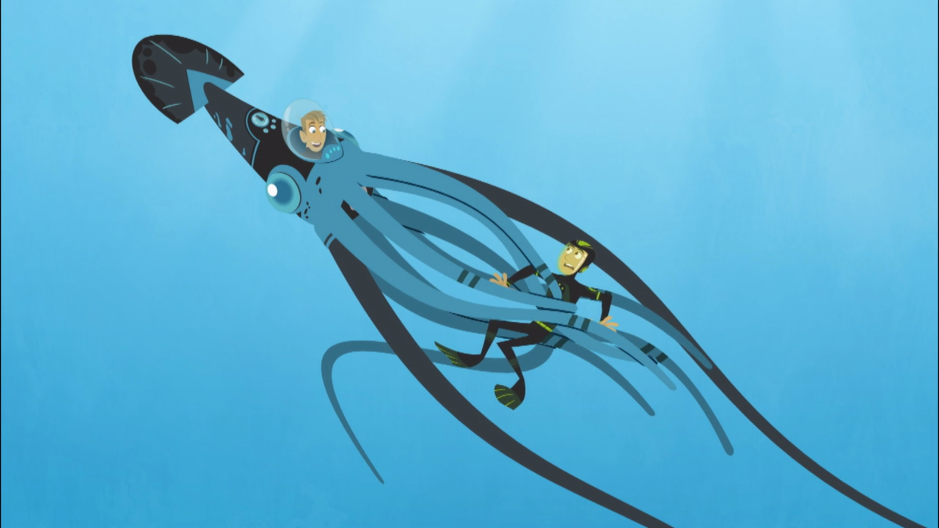 Image - Squid Martin and Chris.png | Wild Kratts Wiki | FANDOM powered