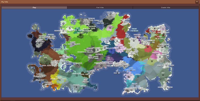 Tribe Map