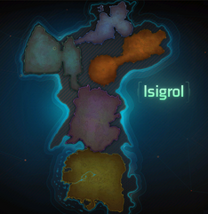 Map Isigrol