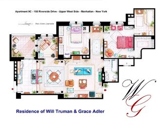 Will S Apartment Will And Grace Wiki Fandom