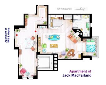 Jack S Apartment Will And Grace Wiki Fandom Jack S Apartment Will And Grace Wiki