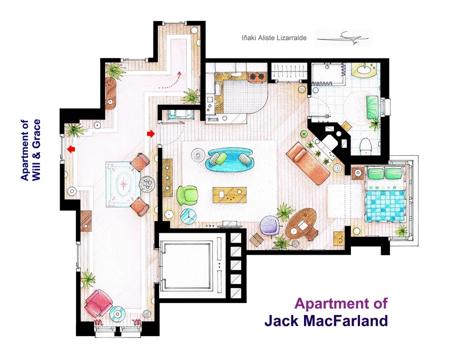Jack's apartment Will and Grace Wiki FANDOM powered by Wikia