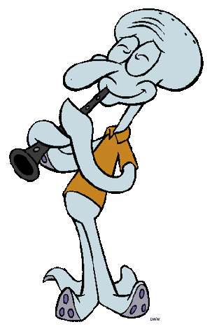 File:Squidward playing clarinet.gif