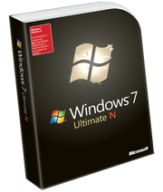 Windows 7 Ultimate N caja