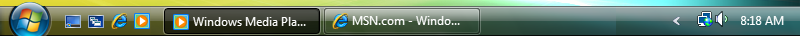 Taskbar Vista