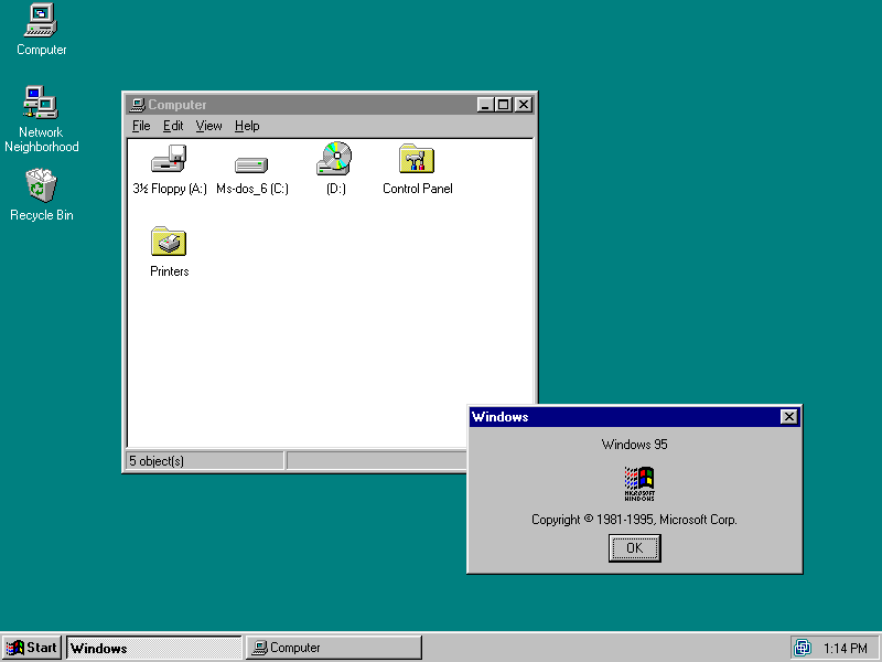 Boot Windows 95 In Gui