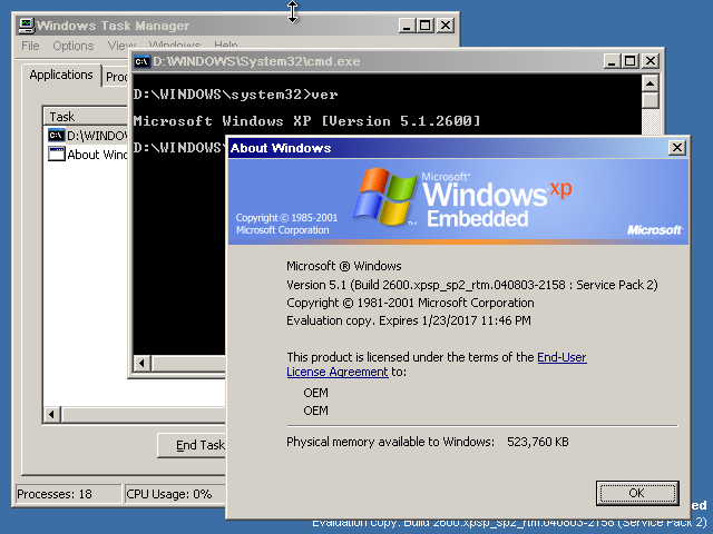 Windows xp embedded что это