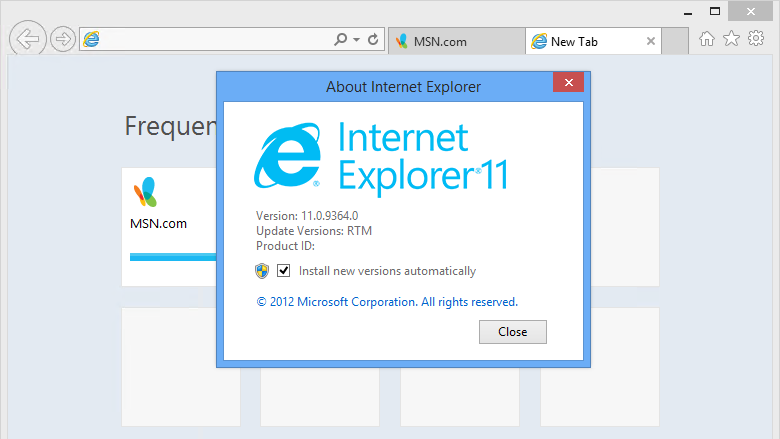 microsoft catalog internet explorer 10 english