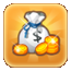 Gold Gift Icon