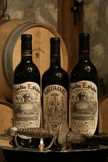 Three bottles