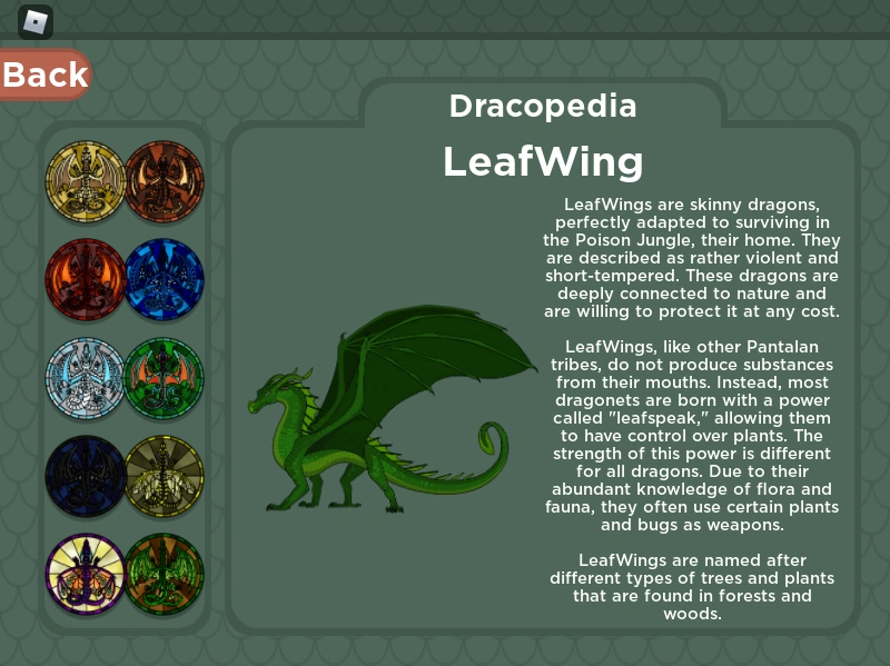 LeafWings Wing of Fire ROBLOX Wiki Fandom