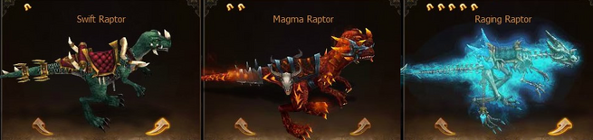 Mounts SwiftRaptor 1s2s5s
