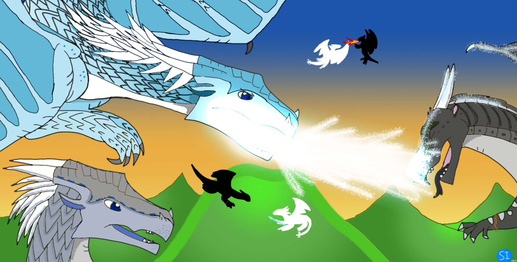 The Jade Mountain Battle Wings Of Fire Wiki Fandom Powered By Wikia