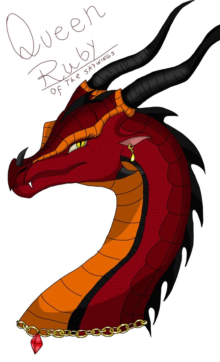 Image Beautiful Queen Ruby Wof.jpg Wings of Fire Wiki FANDOM powered by Wikia