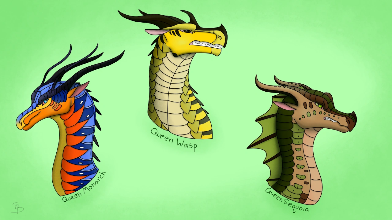 Image The Three Queens... of Pantala!.png Wings of Fire Wiki