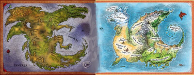 wings of fire map of pyrrhia and pantala Is There A Map With Both Pyhrria And Pantala Wings Of Fire Wiki wings of fire map of pyrrhia and pantala