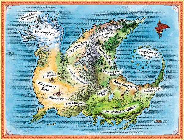 Image result for Wings of Fire map book