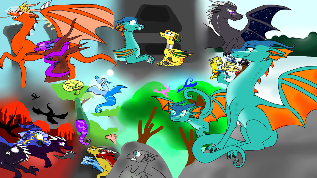 Image Glory Wallpaper 2 By Warriorcats303 D78vpgspng Wings Of Fire Wiki Fandom Powered By