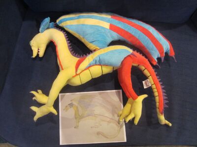 wings of fire stuffed dragon