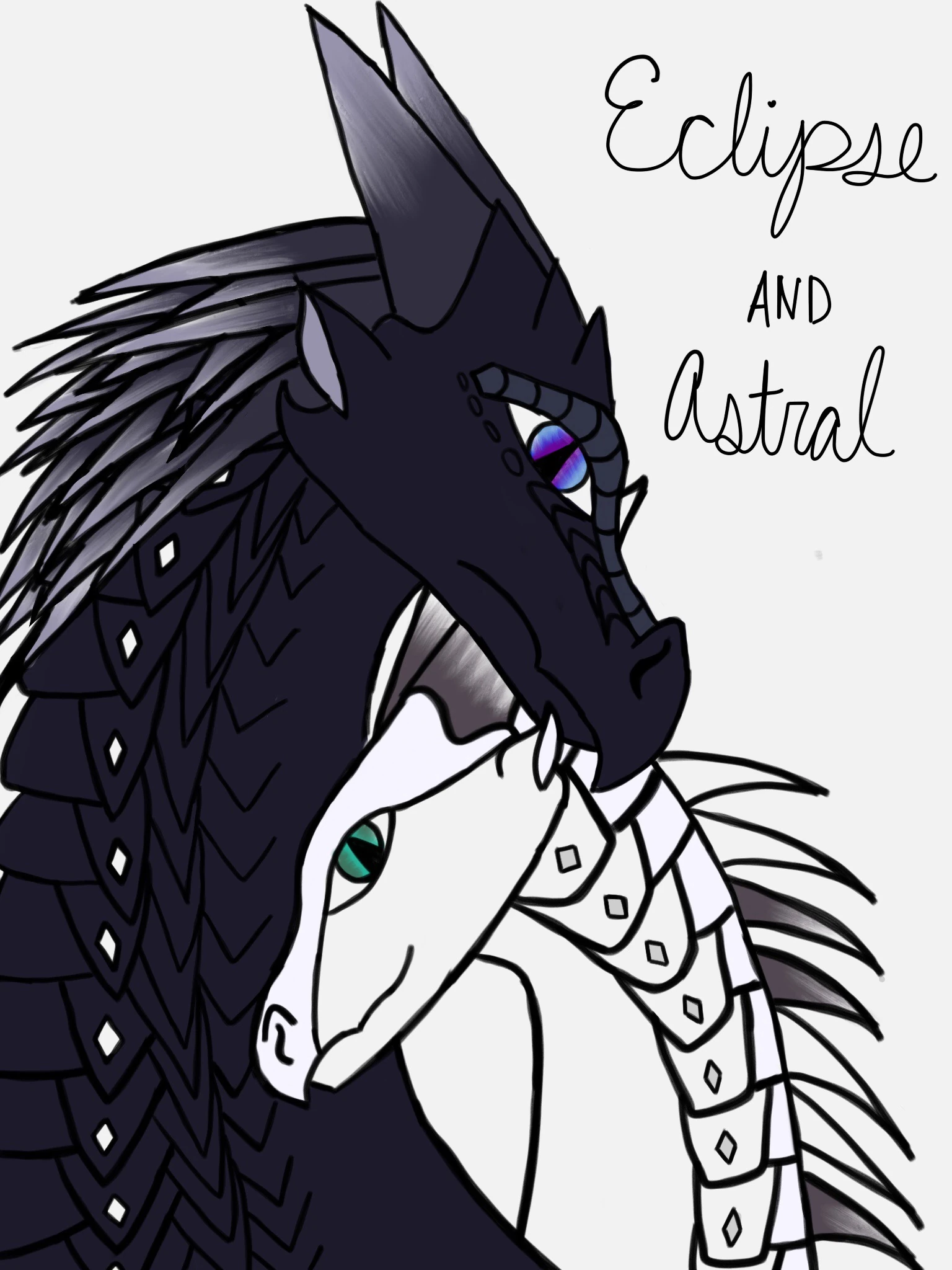Eclipse and Astralsight Wings of Fire Fanon Wiki Fandom