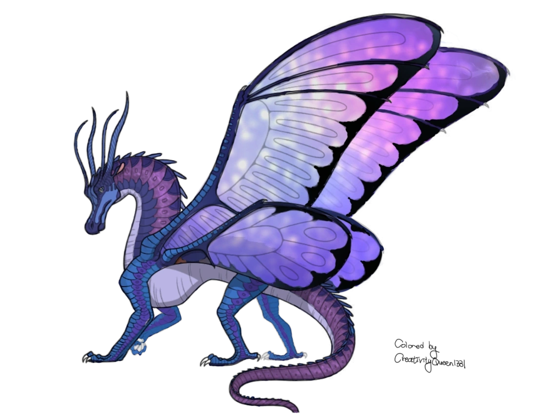 Moonflower the SilkWing Wings of Fire Fanon Wiki Fandom