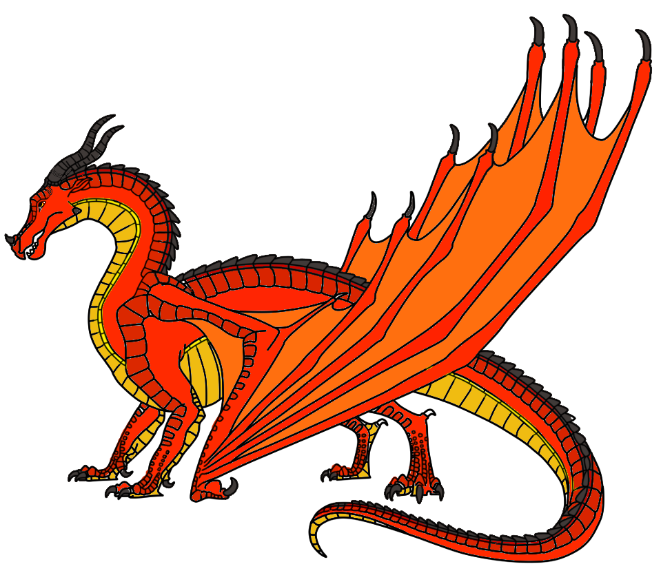 Wildfire SkyWing Wings of Fire Fanon Wiki FANDOM