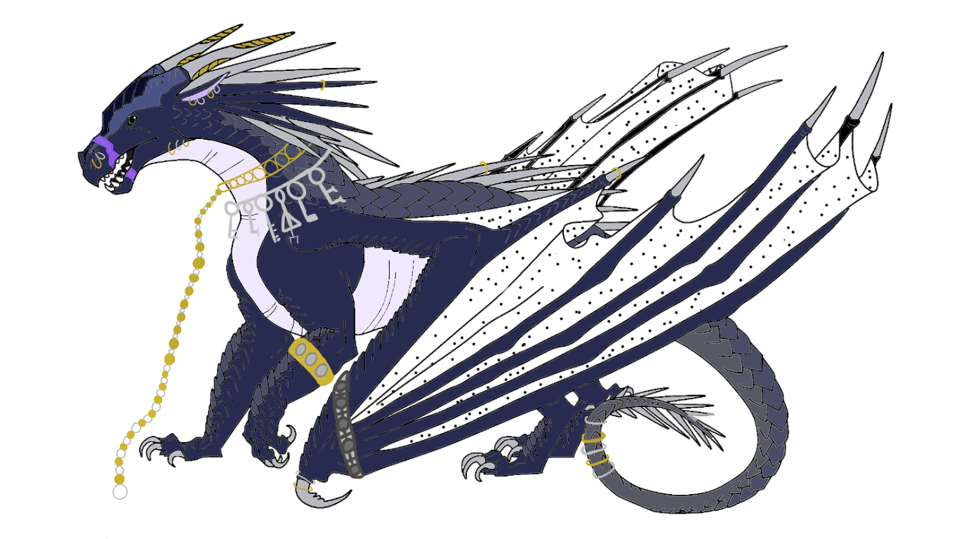 Bitterwind The Icewing Nightwing Hybrid Wings Of Fire Fanon Wiki