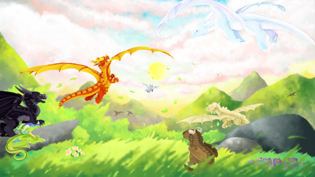 Wings of Fire Fanon by TreeDragon
