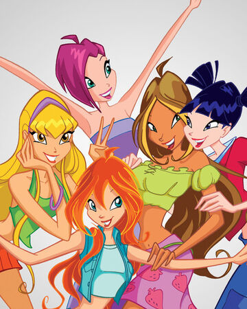 The Girls Of The Winx Club Winx Club We Are Fairies Community Fandom