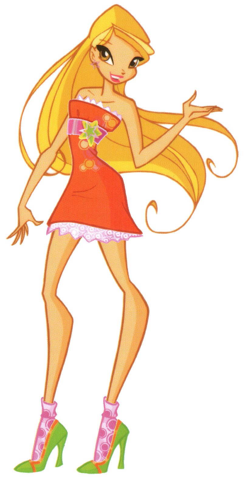 winx club stella dress