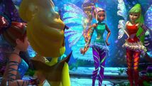 Winx odwiedzające