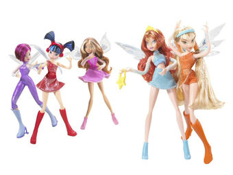 winx club barbie dolls