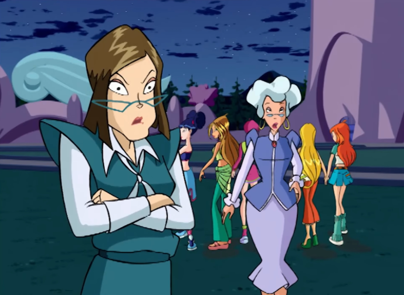 Image - Griselda, Faragonda, The Winx - Winx Club Episode 107.jpg