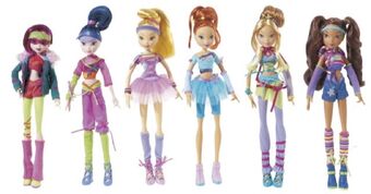 winx mattel dolls