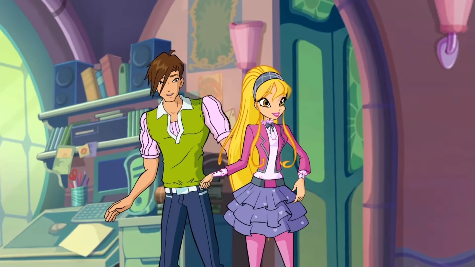 Image STELLA & BRANDON EP19 1.jpg Winx Club Wiki FANDOM powered