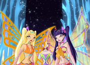 Stella, Musa und Tecna im Kristall-Labyrinth 01