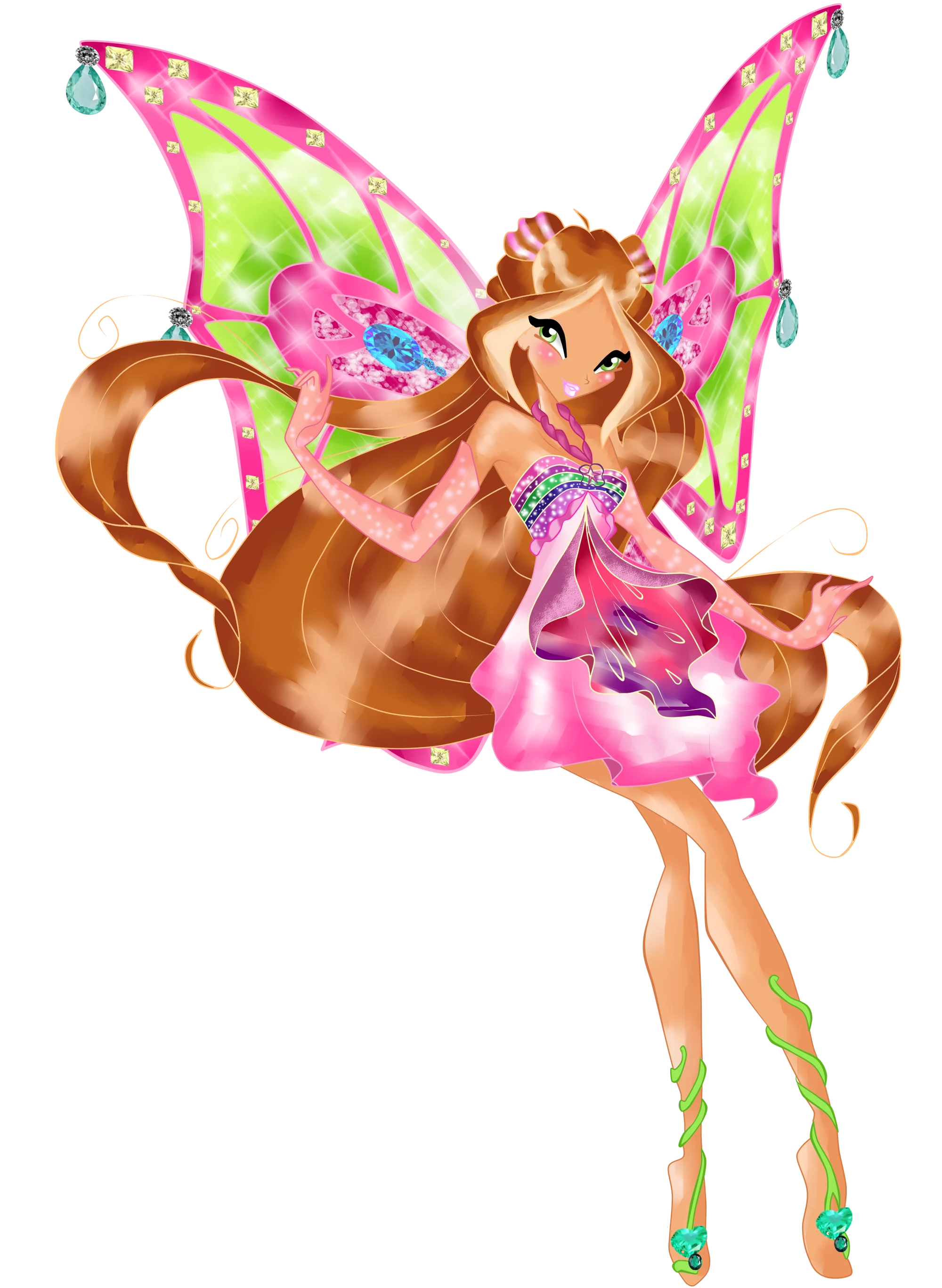 Image Flora enchantix AT.png Winx Club Fanon Wiki FANDOM powered