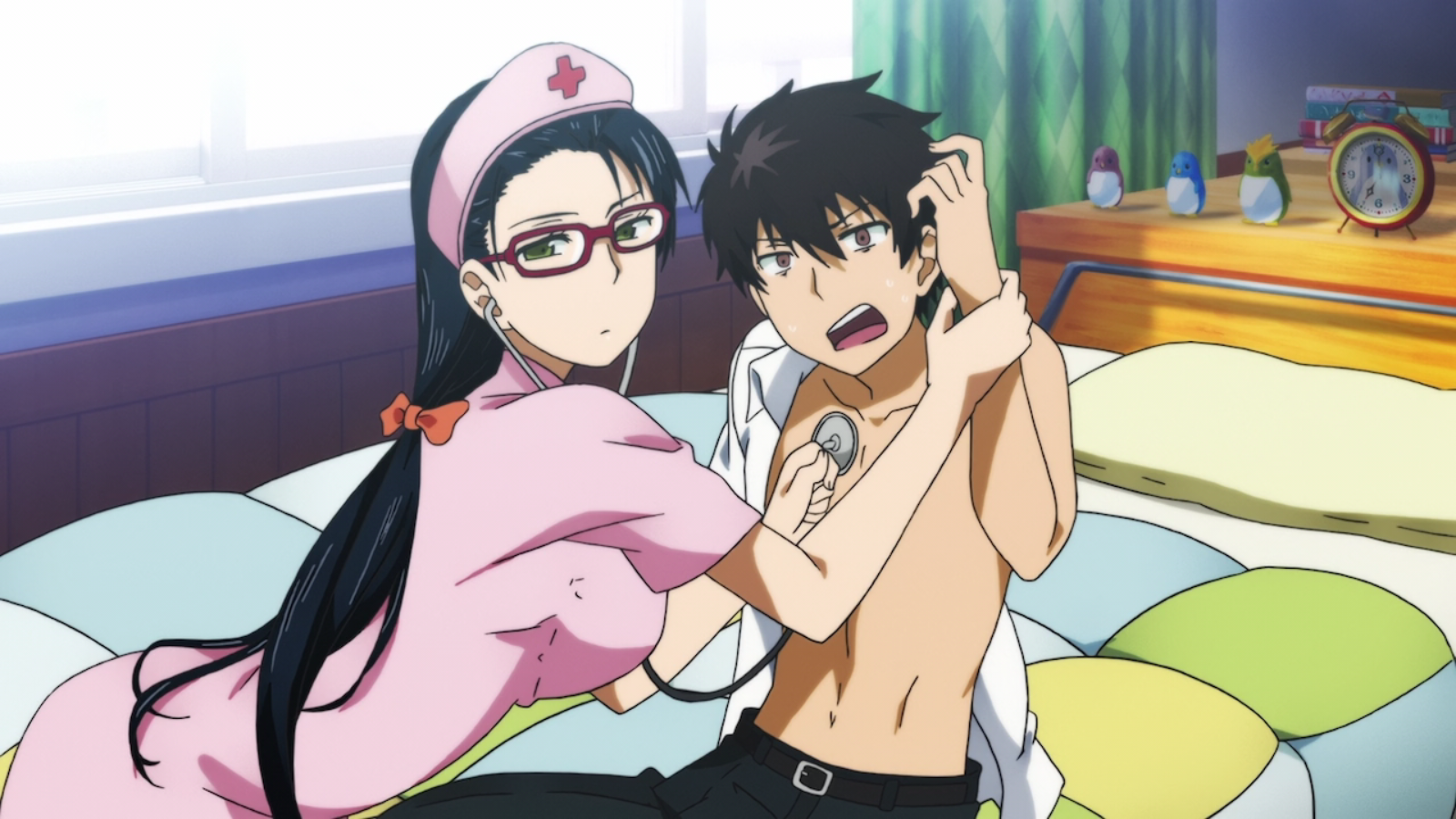 Image Takamiya And Nurse Ayaka Png Witch Craft Works Wiki Fandom