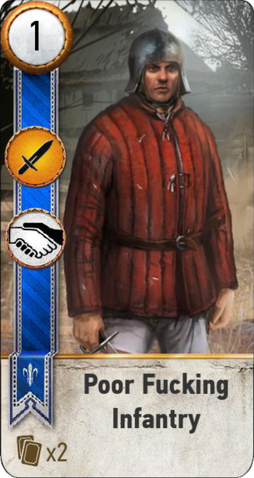 File:Tw3 gwent card face Poor Fucking Infantry.png