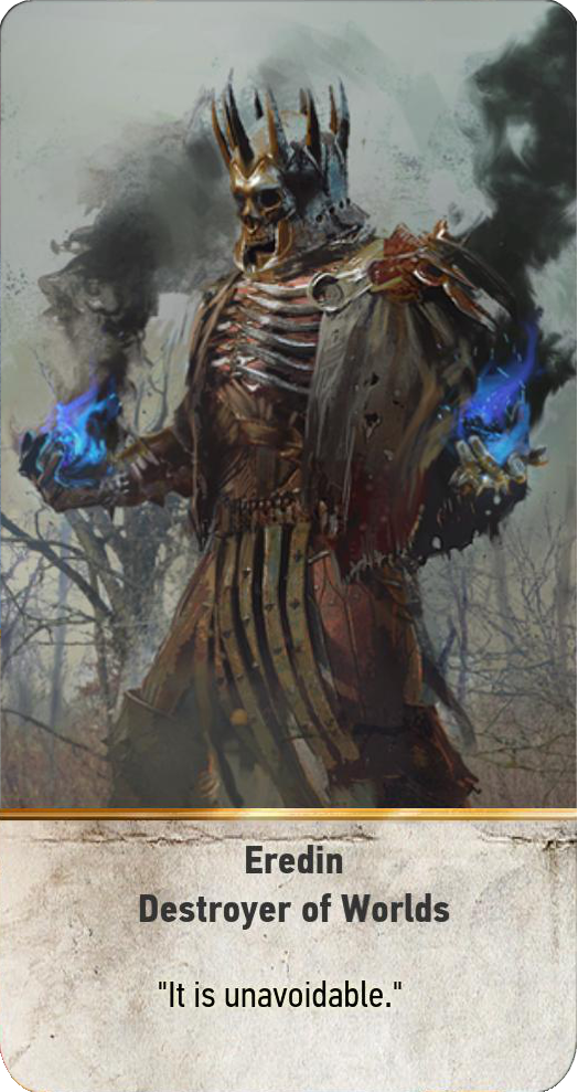 Eredin Destroyer Of Worlds Gwent Card Witcher Wiki