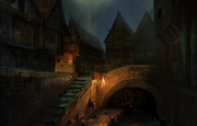 Loading Temple quarter night