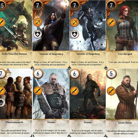 Ballad Heroes gwent card set | Witcher Wiki | FANDOM powered by Wikia