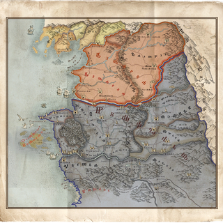 The Witcher World Map