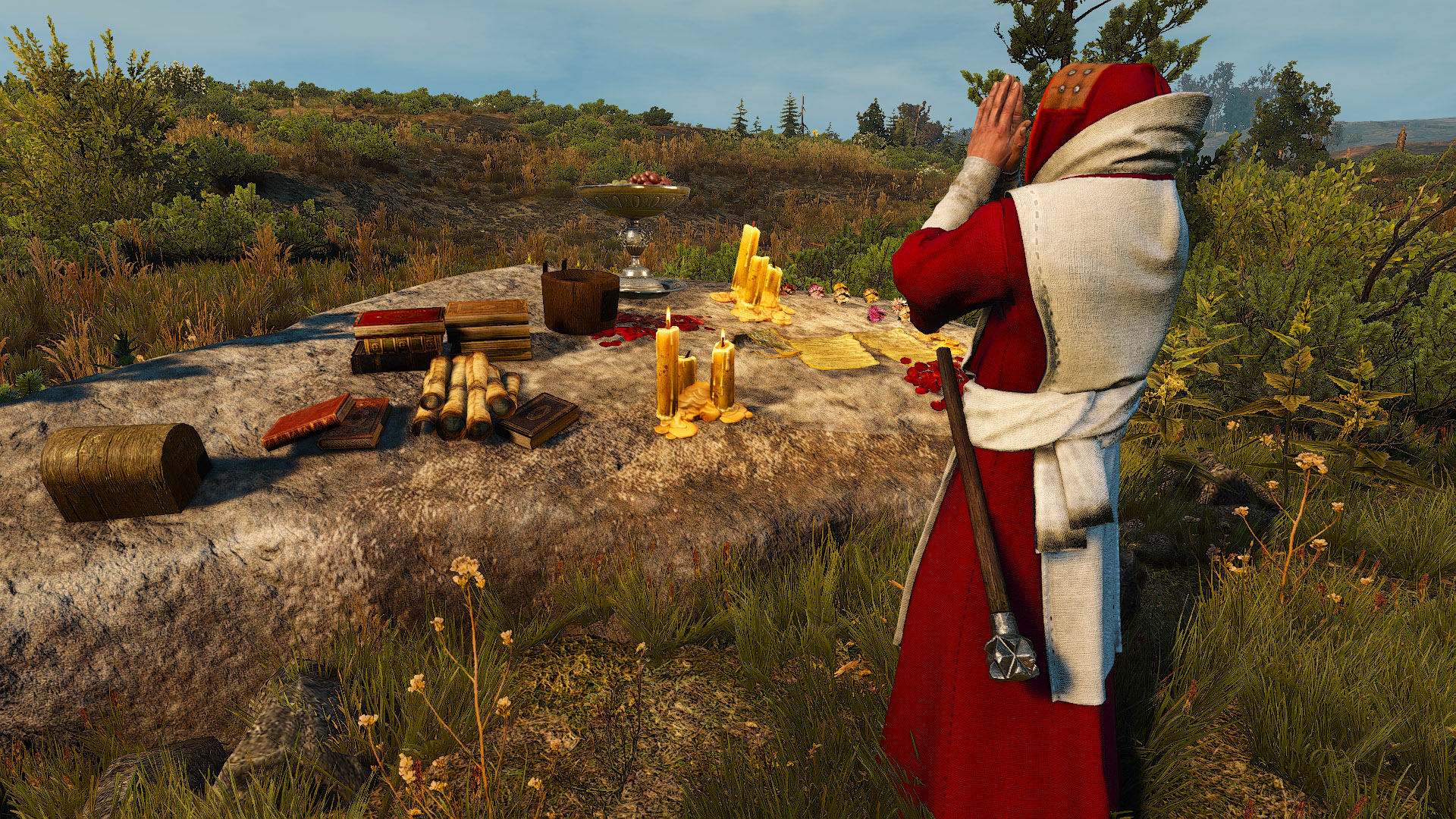 funeral pyre witcher 3