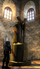 Melitele statue